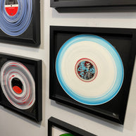 Miracle 2: Grateful Dead Hand-Painted Vinyl Record Framed