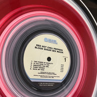 Hand-painted Red Hot Chili Peppers vinyl