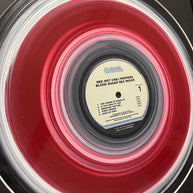 Hand-painted Red Hot Chili Peppers vinyl
