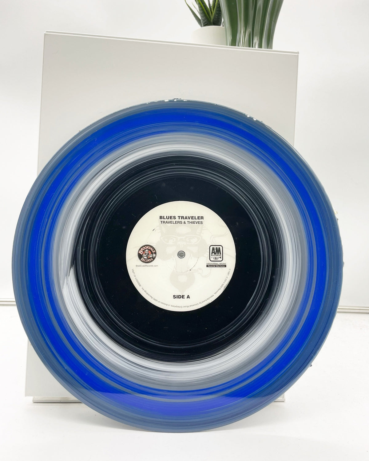 Thieves Blues Traveler hand-painted & framed vinyl record