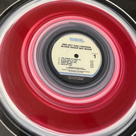 Hand-painted Red Hot Chili Peppers vinyl